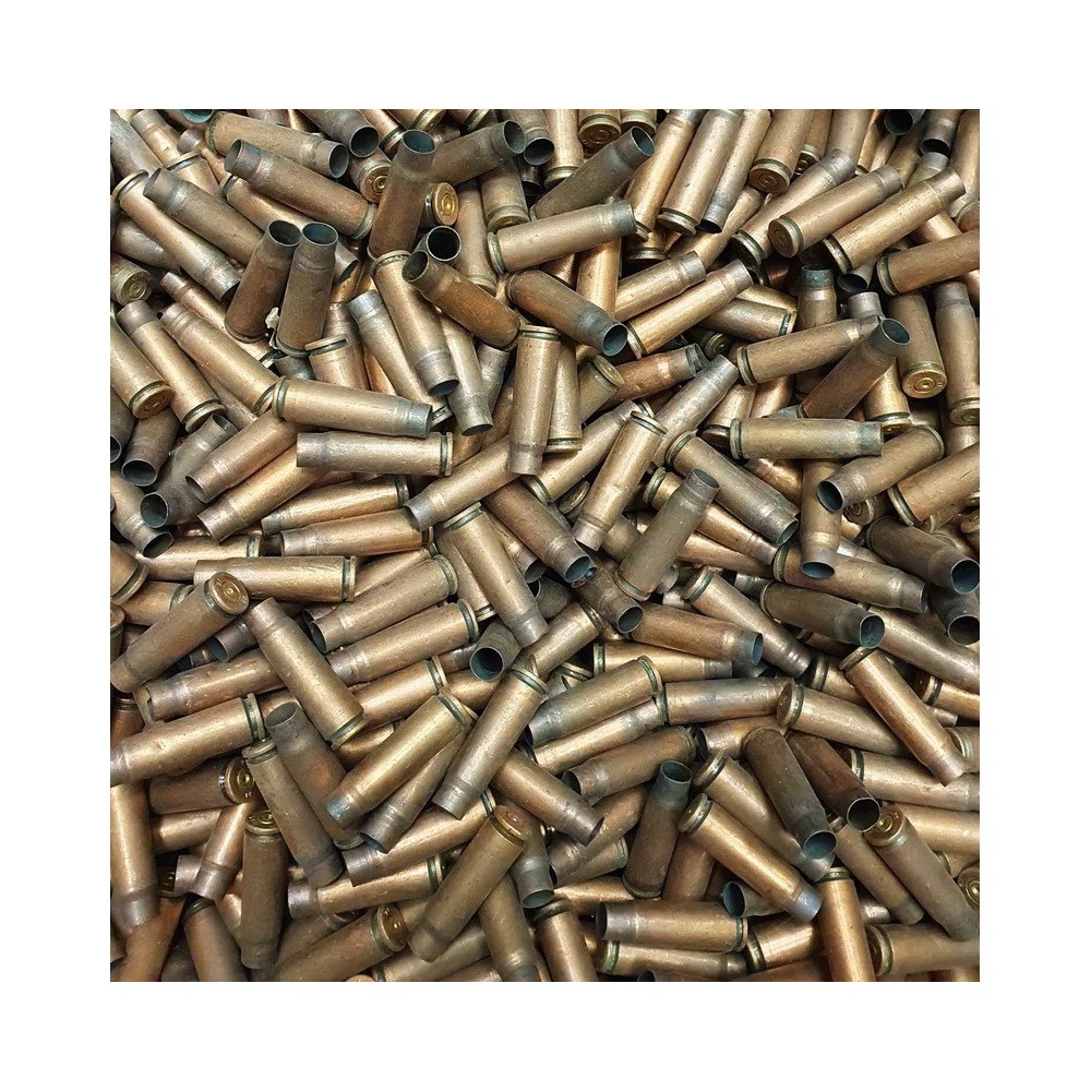 7,62x39 shells, steel, copper coating  - 100 pcs