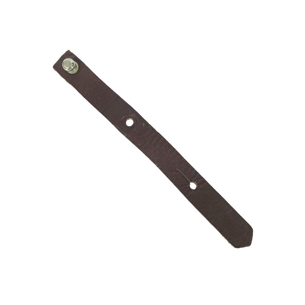 Spare leather strap with knop for bayonet frog, brown, Poland