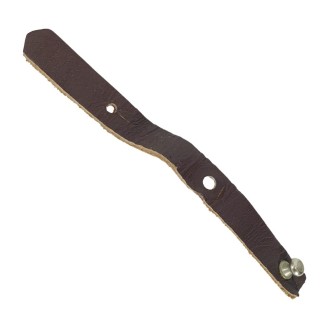 Spare leather strap with knop for bayonet frog, brown, Poland