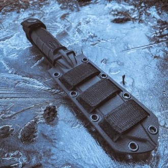 Tactical knife Hanter Tanto, AUS6, ABS scabbard