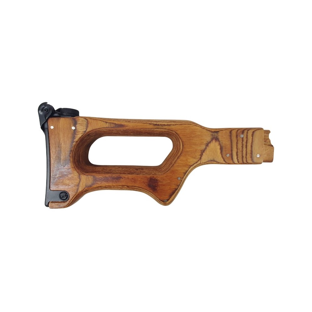 Wooden (plywood) buttstock for PKM machine gun Wooden (plywood) buttstock for PKM machine gun