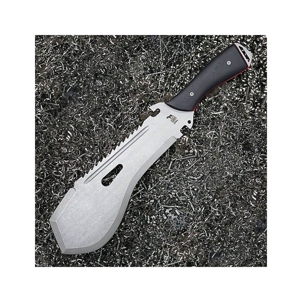 Machete Sapper, 65H13, leather scabbard