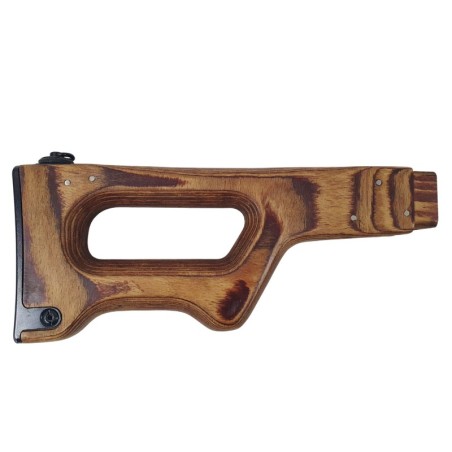 Wooden (plywood) buttstock for PK machine gun, early version