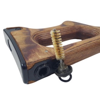 Wooden (plywood) buttstock for PK machine gun, early version