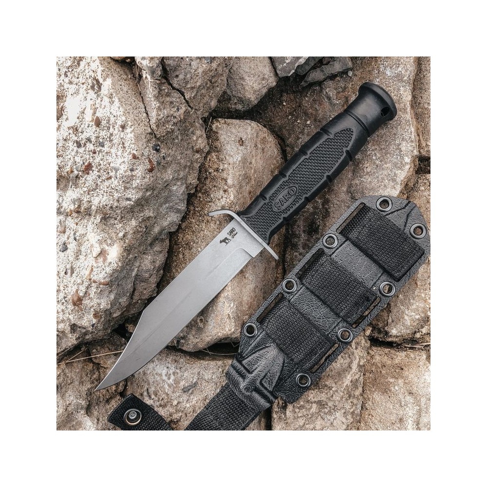 Tactical knife NR-43, AUS6, ABS scabbard