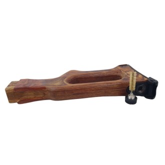 Wooden (plywood) buttstock for PKM machine gun, fitted to PK version