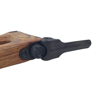 Wooden (plywood) buttstock for PKM machine gun, fitted to PK version