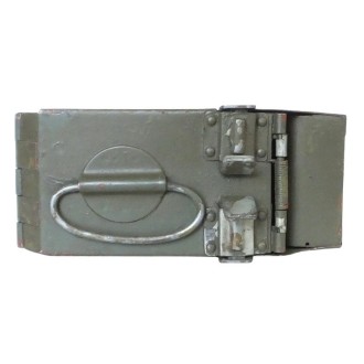 Ammunition box for 7.62x54R belt, steel, vehicle version