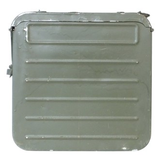 Ammunition box for 7.62x54R belt, 200 rounds, aluminium