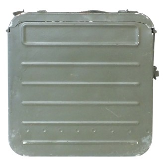 Ammunition box for 7.62x54R belt, 200 rounds, aluminium