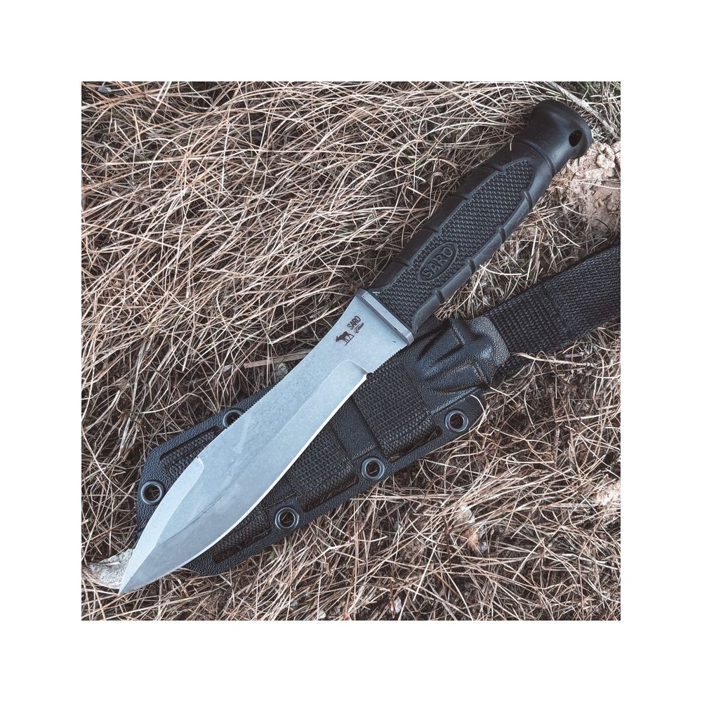 Tactical knife Nerpa, AUS6, ABS scabbard