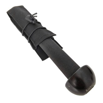 Baton holster, open, black