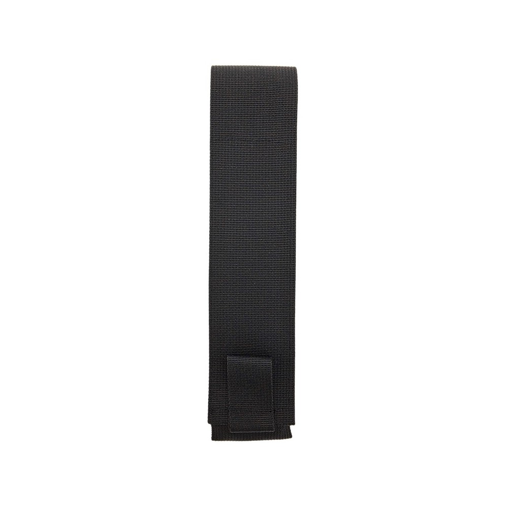 Baton holster, with flap, black
