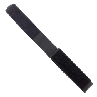 Baton holster, with flap, black
