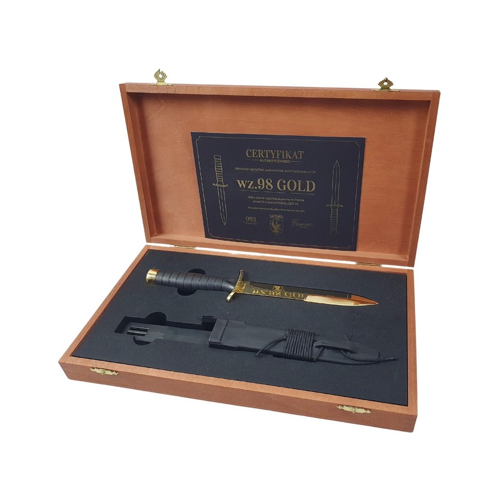 Mk98 GOLD knife, goldened