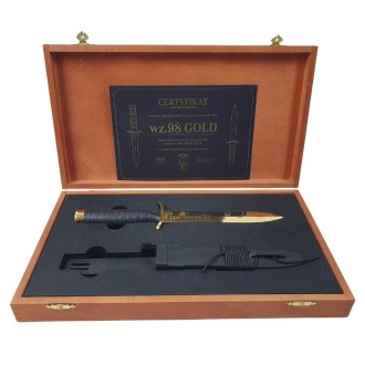 Mk98 GOLD knife, goldened