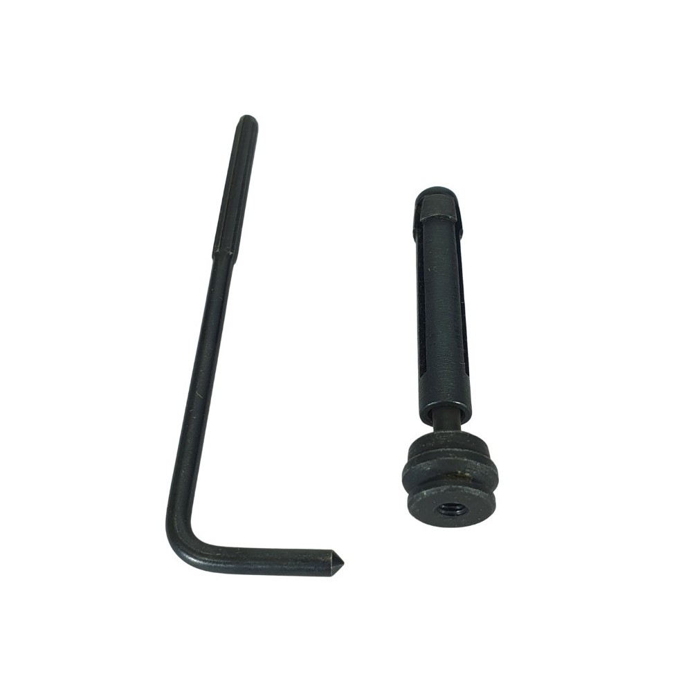 Broken shell extractor 7.62x39 and reamer key, black