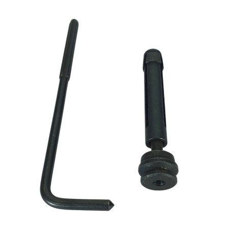 Broken shell extractor 7.62x39 and reamer key, black