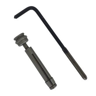 Broken shell extractor 7.62x39 and reamer key, grey