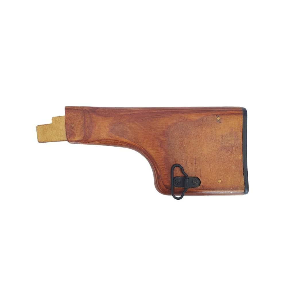 Wooden (plywood) buttstock for RPK light machine gun, dark