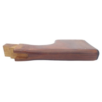 Wooden (plywood) buttstock for RPK light machine gun, dark