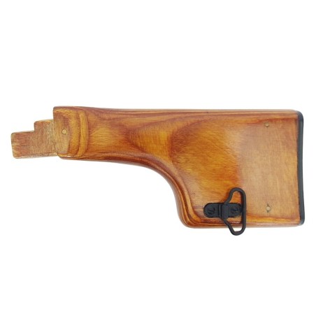 Wooden (plywood) buttstock for RPK light machine gun, bright