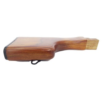 Wooden (plywood) buttstock for RPK light machine gun, bright