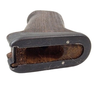 AK 47 grip, dark wood
