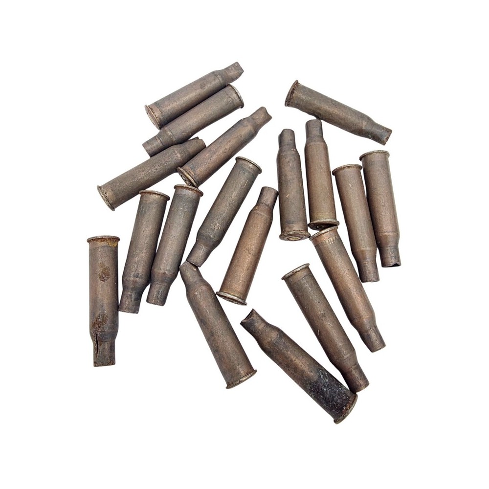 7,62x54R shells, steel, copper coating - 100 pcs, II sort