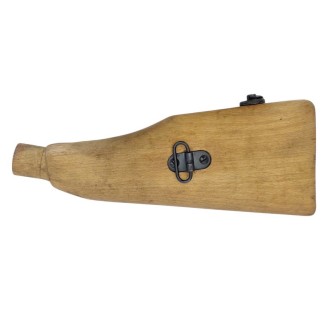 Wooden butt for the DPM machine gun