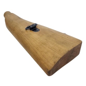 Wooden butt for the DPM machine gun
