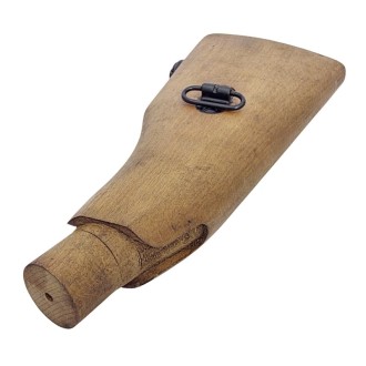 Wooden butt for the DPM machine gun