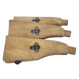 Wooden butt for the DPM machine gun