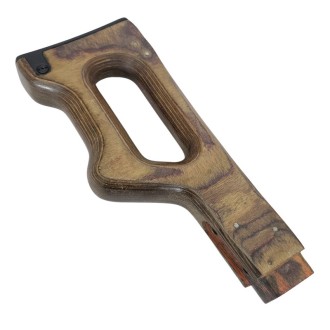 Wooden (plywood) buttstock for PK machine gun, early version, used