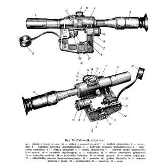 "7,62 mm karabin wyborowy SWD - Opis i użytkowanie, zasady i sposoby strzelania" - REPLIKA