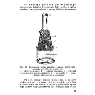 "Infantry Manual - Hand Grenades - Description and Maintenance, Rules and Uses" - REPLICA