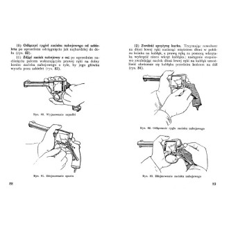 "Infantry Manual - Pistol M 1933 and Revolver M 1895 - description and maintenance, rules and methods of shooting" - REPLICA