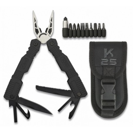 Multitool K25-33787, codura case, black