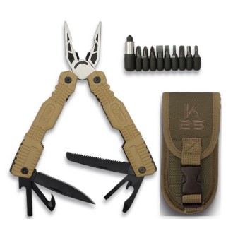 Multitool K25-33797, codura case, sand