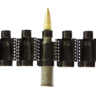 Assault tape for 25 7.62x54R ammo with 2 connectors (extension)