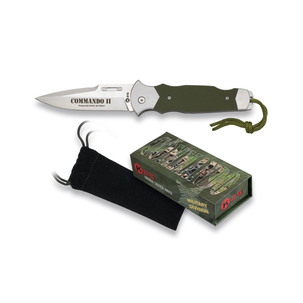 Pocket knife K25-18722, Commando II