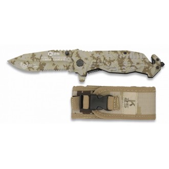 Pocket knife K25-19940-A, codura case