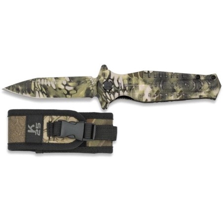 Pocket knife K25-18324-A, codura case