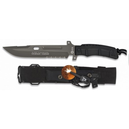 Tactical knife K25-31831, ballistic nylon scabbard