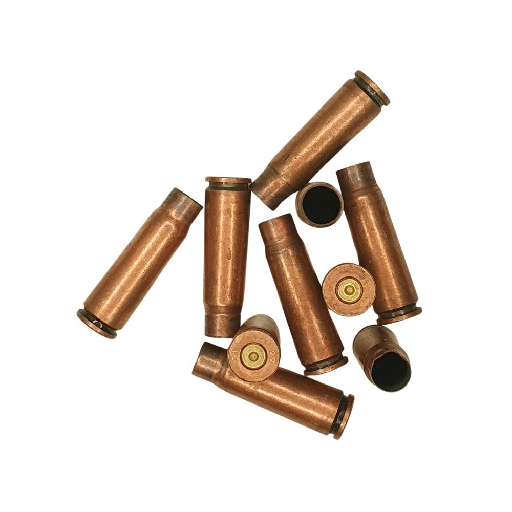 7,62x39 shells, steel, copper coating  - 10 pcs