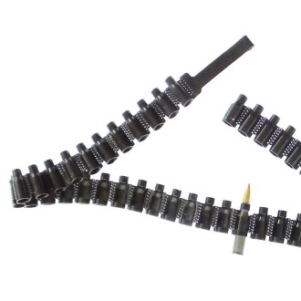 Assault tape for 25 7.62x54R ammo with feeder and connector